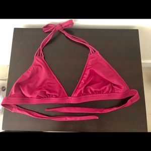 NWOT Venus Maroon Bikini Top
